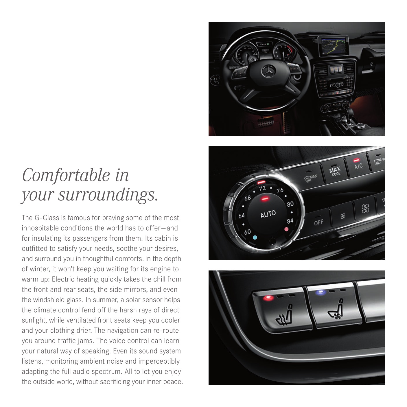 2015 Mercedes-Benz G-Class Brochure Page 13